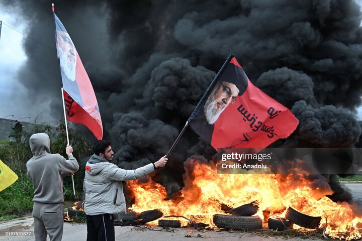 Photos: Hezbollah supporters protest against US envoy's visit to Beirut