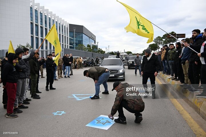 Photos: Hezbollah supporters protest against US envoy's visit to Beirut