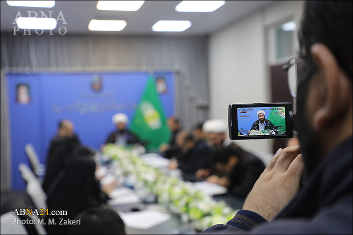 گزارش تصویری | نشست خبری پویش «جهان منجی می‌خواهد» در قم