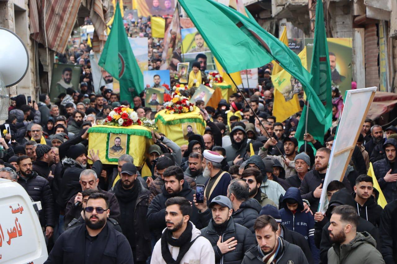 حزب الله وجماهير المقاومة يشيّعون ثلة من الشهداء في مدينة الخيام + صور وفيديو