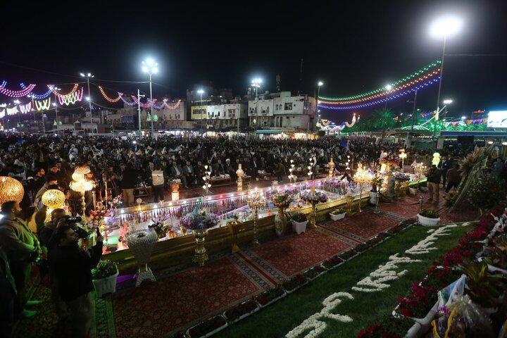 تقرير مصور/ مهرجان الشموع الخامس والعشرون بذكرى ولادة الإمام المهدي المنتظر(عج) في كربلاء