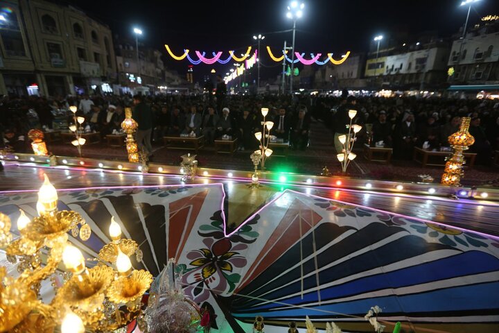 تقرير مصور/ مهرجان الشموع الخامس والعشرون بذكرى ولادة الإمام المهدي المنتظر(عج) في كربلاء