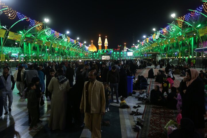 تقرير مصور/ مهرجان الشموع الخامس والعشرون بذكرى ولادة الإمام المهدي المنتظر(عج) في كربلاء