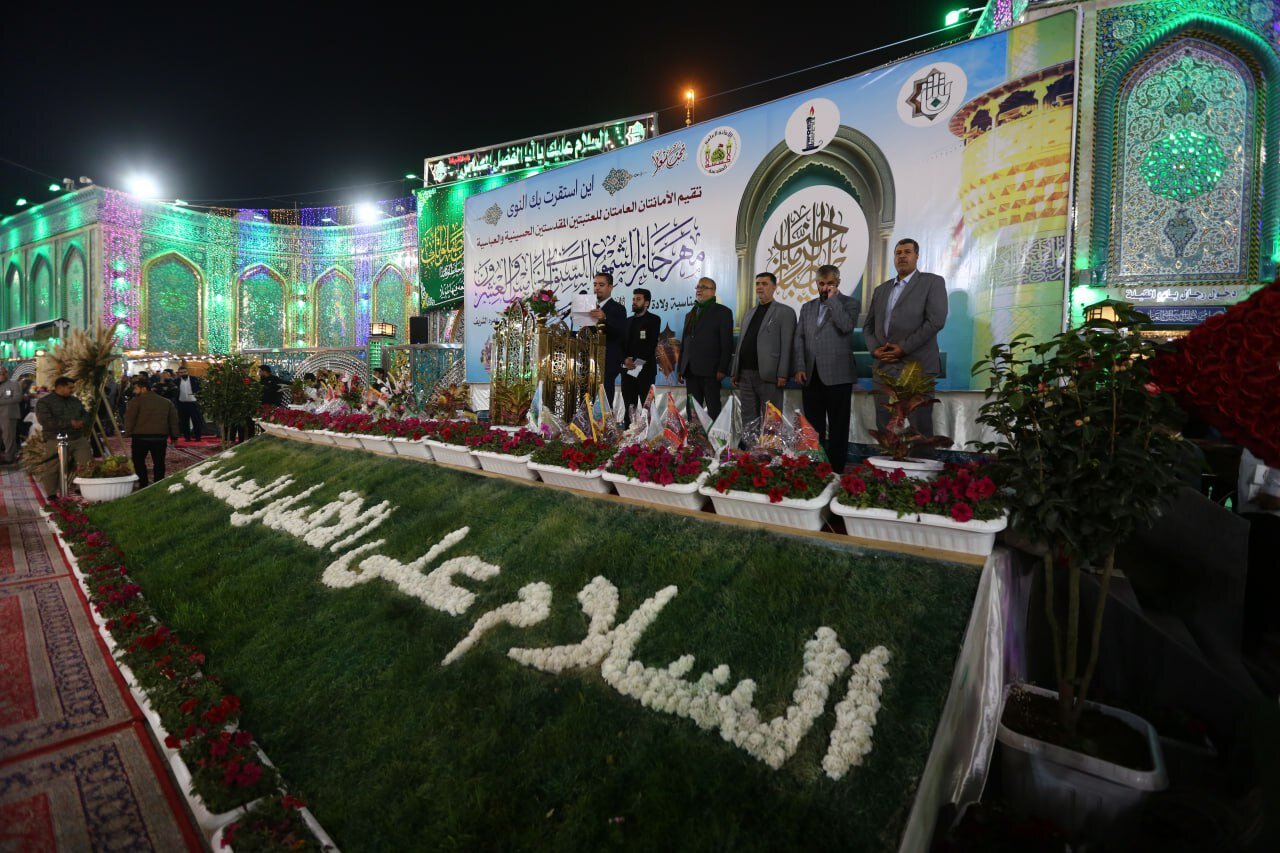 العتبتان الحسينية والعباسية تقيمان مهرجان الشموع بمناسبة نصف من شعبان+(صور)