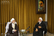 Photos: Iran Judiciary chief meets with Grand Ayatollahs in Qom