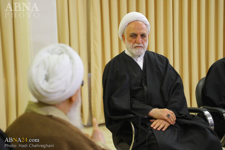 Photos: Iran Judiciary chief meets with Grand Ayatollahs in Qom