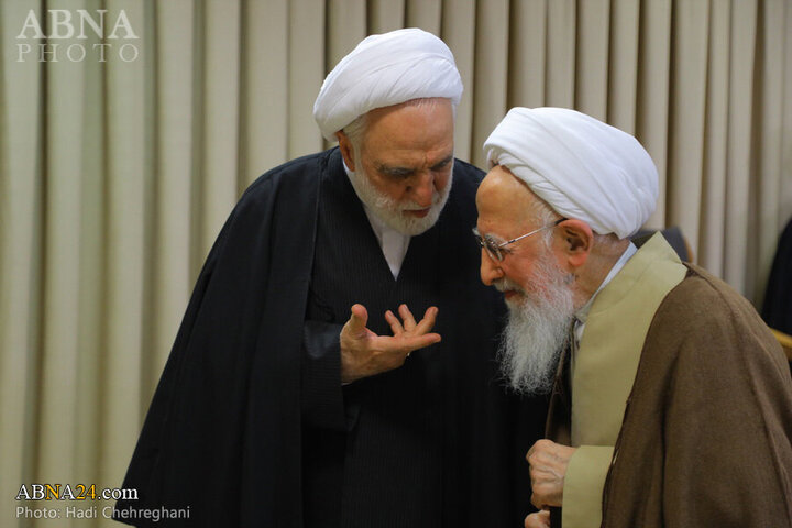 Photos: Iran Judiciary chief meets with Grand Ayatollahs in Qom