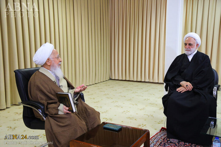 Photos: Iran Judiciary chief meets with Grand Ayatollahs in Qom