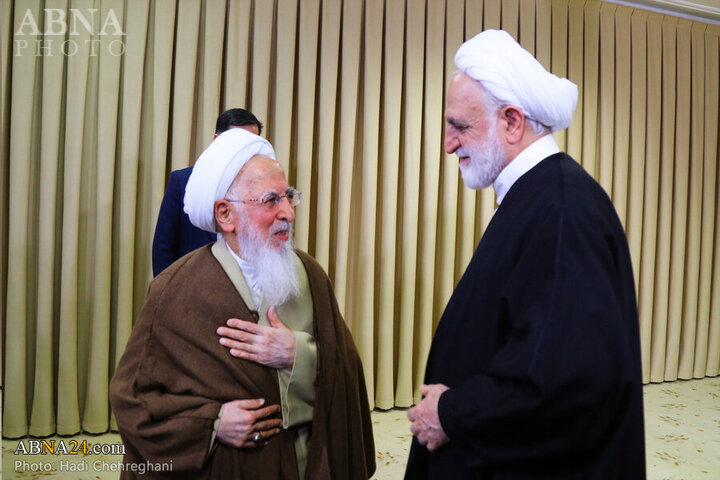 Photos: Iran Judiciary chief meets with Grand Ayatollahs in Qom