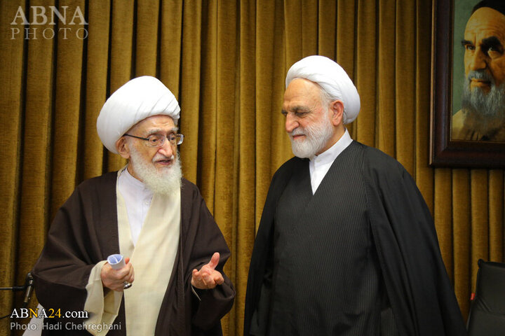 Photos: Iran Judiciary chief meets with Grand Ayatollahs in Qom