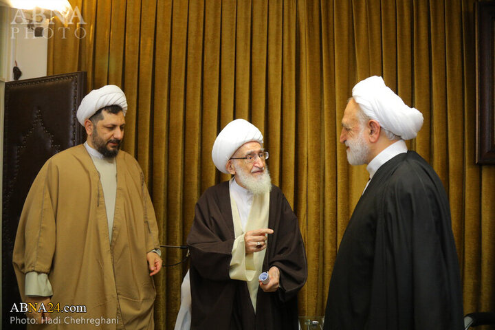 Photos: Iran Judiciary chief meets with Grand Ayatollahs in Qom