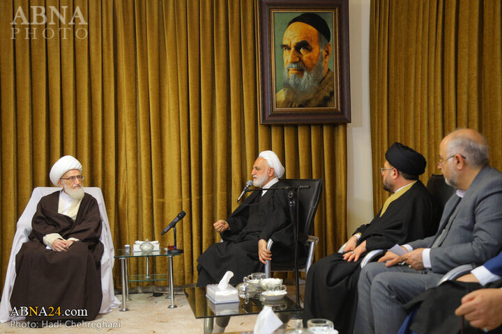 Photos: Iran Judiciary chief meets with Grand Ayatollahs in Qom