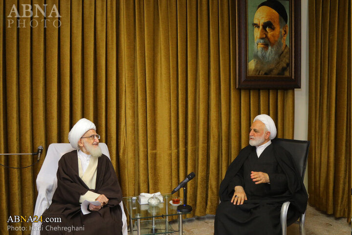 Photos: Iran Judiciary chief meets with Grand Ayatollahs in Qom