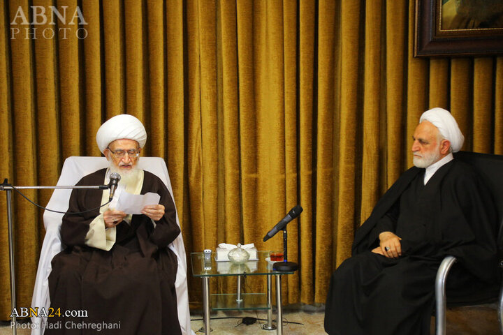 Photos: Iran Judiciary chief meets with Grand Ayatollahs in Qom