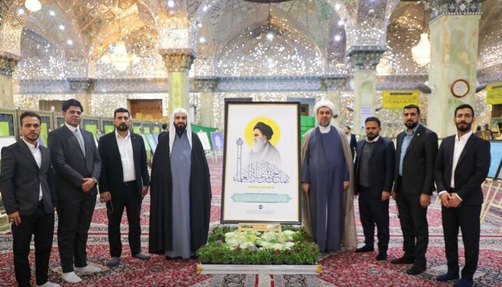 تقرير مصور/العتبة العسكرية تفتتح معرض خاتم الأوصياء (عج) الدولي الثالث للخط العربي والزخرفة الإسلامية