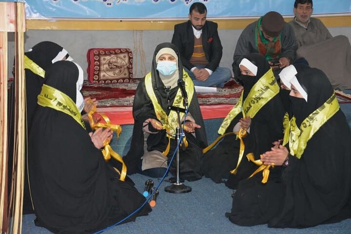 Shia Girls in Kashmir join birth celebration of Imam Zaman