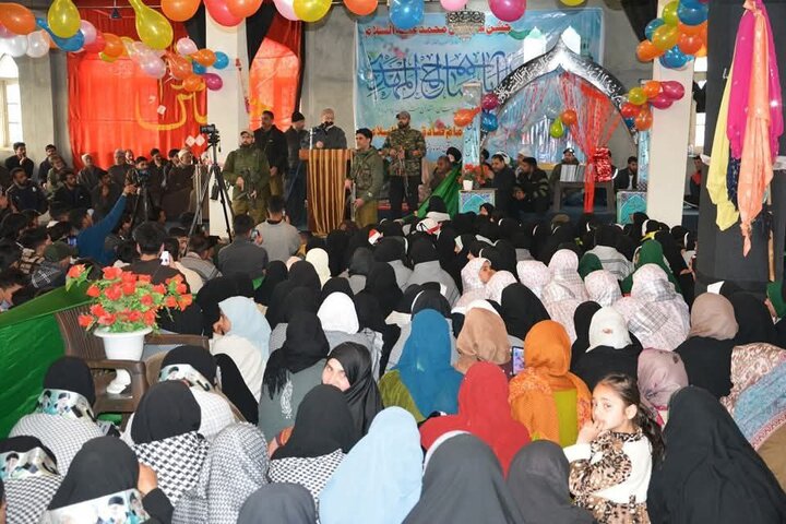 Shia Girls in Kashmir join birth celebration of Imam Zaman