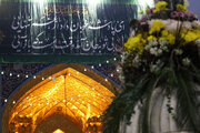 Photos: Imam Reza Shrine on night of Mid-Shaban