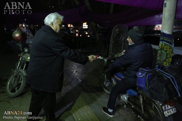 تقرير مصور/ مواكب خدمية تنتشر في مدينة أصفهان لتقديم الخدمات بمناسبة ولادة الإمام الحجة(عج)