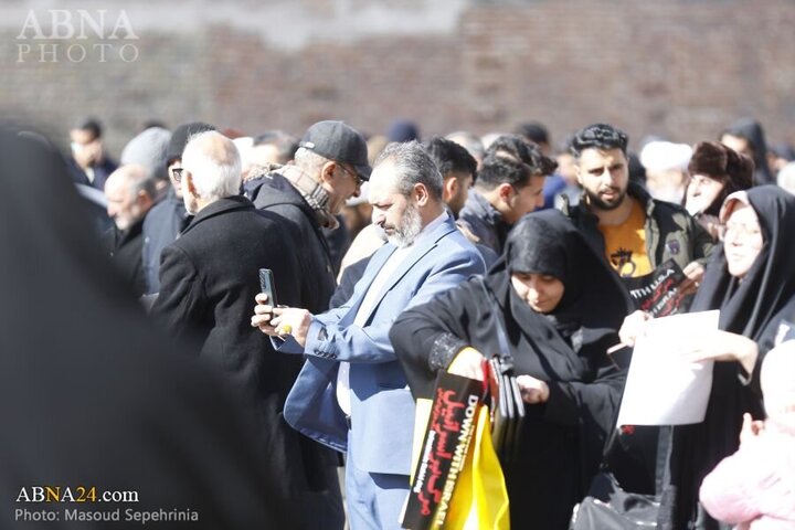 Photos: Public gathering in Tabriz in support of statements of Imam Khamenei