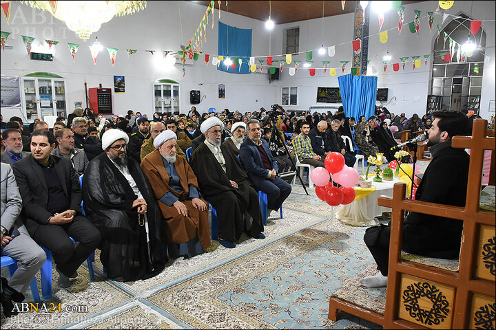 جشن نیمه شعبان در مسجد صاحب الزمان (عج) آستارا