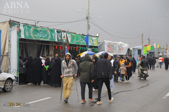 Photos: Huge number of pilgrims march towards Jamkaran mosque