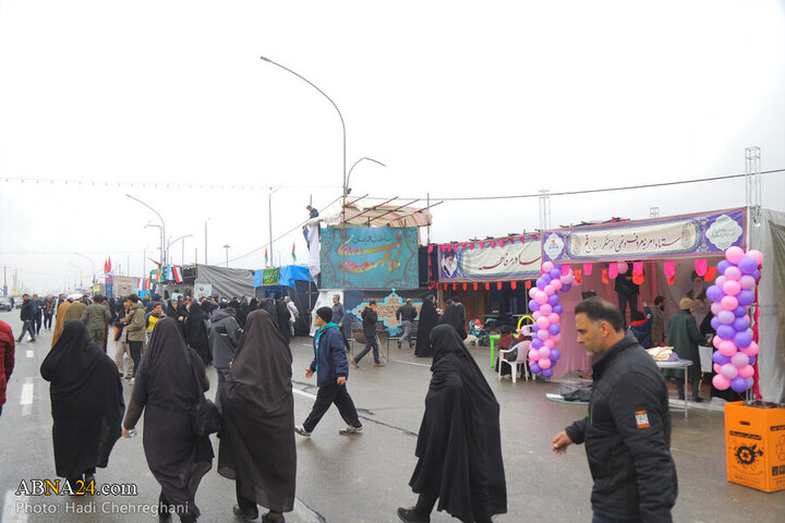 Photos: Huge number of pilgrims march towards Jamkaran mosque