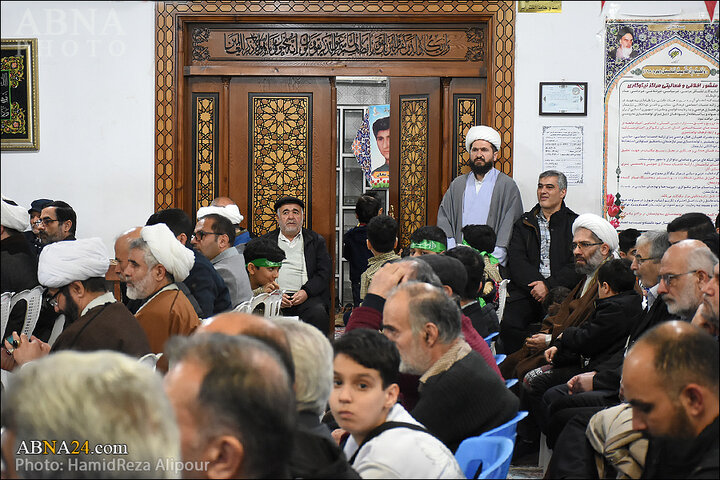 جشن نیمه شعبان در مسجد صاحب الزمان (عج) آستارا