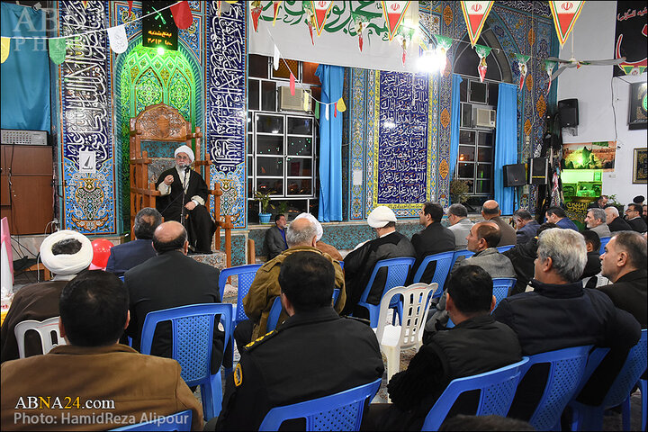 جشن نیمه شعبان در مسجد صاحب الزمان (عج) آستارا