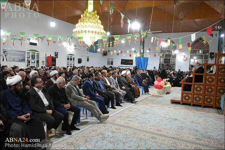 جشن نیمه شعبان در مسجد صاحب الزمان (عج) آستارا