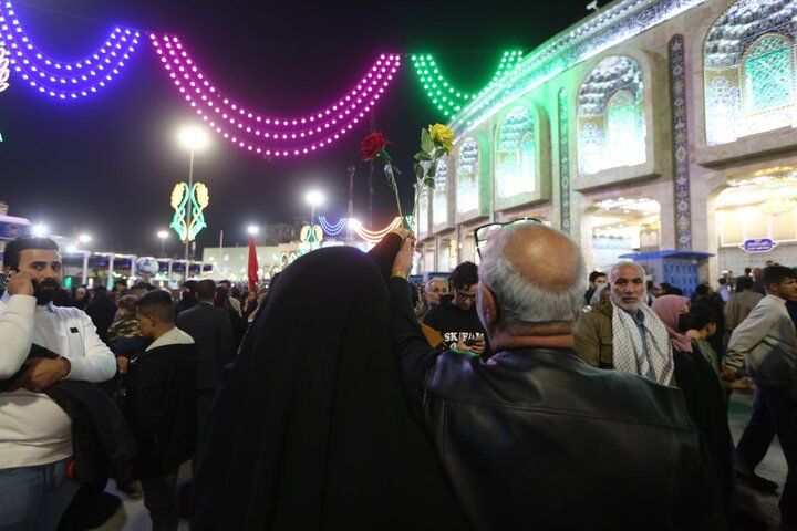 تقرير مصور/ تجديد البيعة والطاعة للإمام الحجة (عج) بمناسبة النصف من شعبان في كربلاء