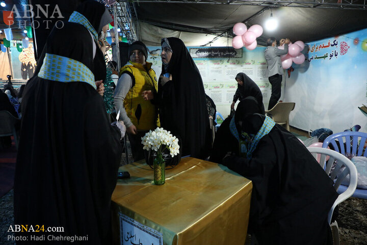 Photos: Qom's Imamzadehs Mawkibs serve pilgrims during Mid-Sha'ban Eid