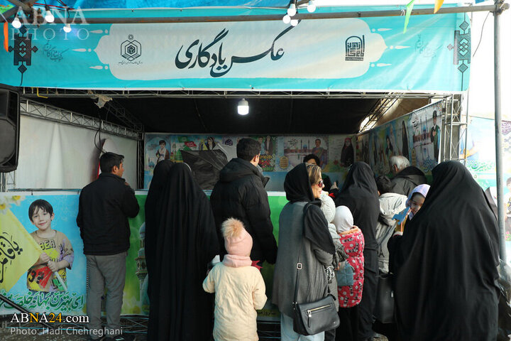 Photos: Qom's Imamzadehs Mawkibs serve pilgrims during Mid-Sha'ban Eid