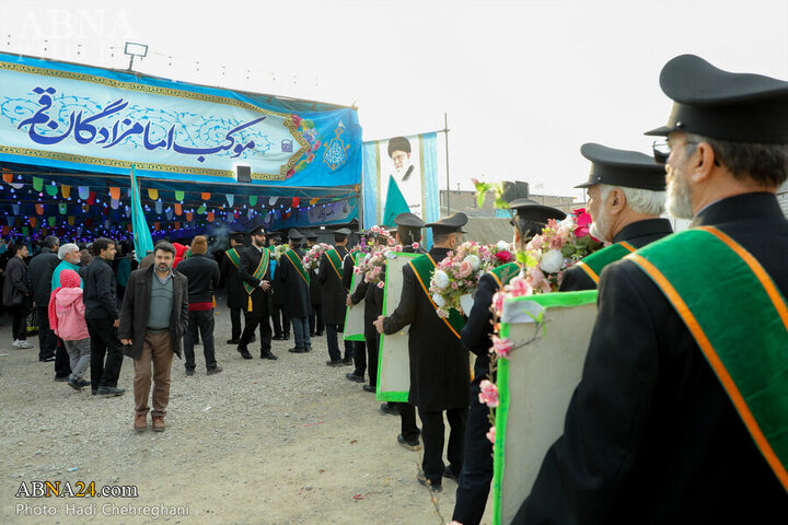 Photos: Qom's Imamzadehs Mawkibs serve pilgrims during Mid-Sha'ban Eid