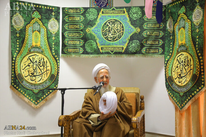 Photos: Turban wearing ceremony held by Grand Ayatollahs on Mid-Sha'ban