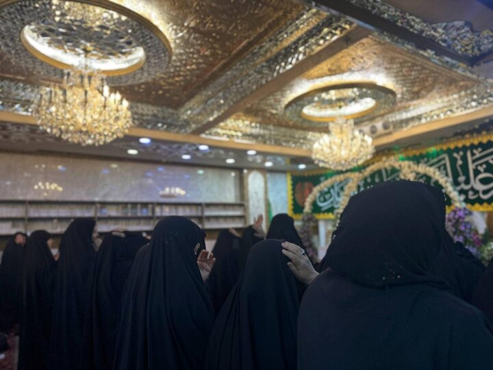 تقدم خدمات متنوعة لزائرات النصف من شعبان