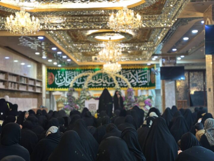 تقدم خدمات متنوعة لزائرات النصف من شعبان