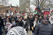 فيديو | مسيرة جماهيرية كبيرة في لندن؛ دعمًا لـ فلسطين ورفضاً لمخططات التهجير