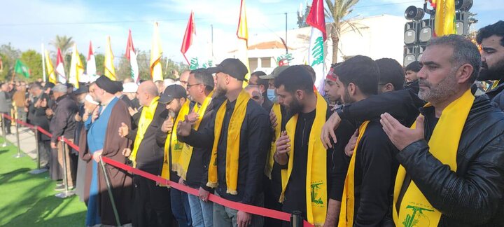 حزب الله وجماهير المقاومة يشيّعون الشّهيد علي صفي الدين في بدياس جنوب لبنان