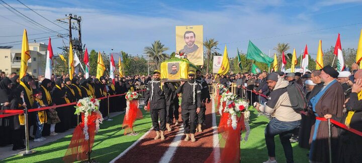 حزب الله وجماهير المقاومة يشيّعون الشّهيد علي صفي الدين في بدياس جنوب لبنان