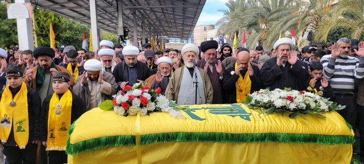 حزب الله يشيّع الشّهيد محمد طباجة في دير قانون النهر جنوب لبنان