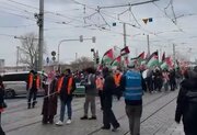فيديو | مسيرة في مانهايم الألمانية دعماً لفلسطين وغزة