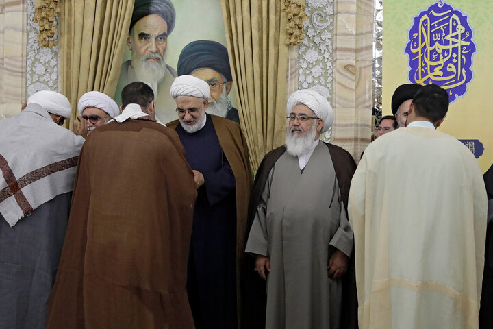 Photos: Turban-wearing ceremony held for Khorasan Seminary clerics held at Astan Quds Razavi