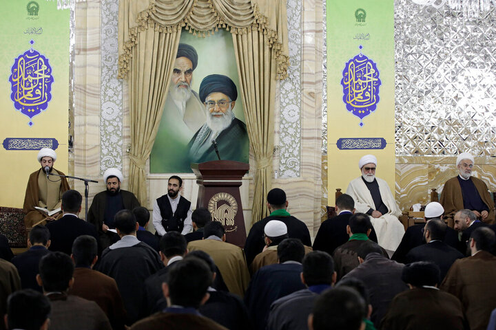 Photos: Turban-wearing ceremony held for Khorasan Seminary clerics held at Astan Quds Razavi