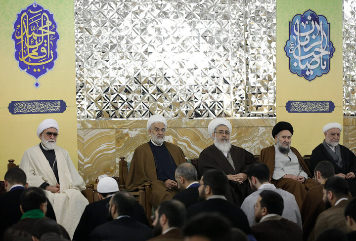 Photos: Turban-wearing ceremony held for Khorasan Seminary clerics held at Astan Quds Razavi