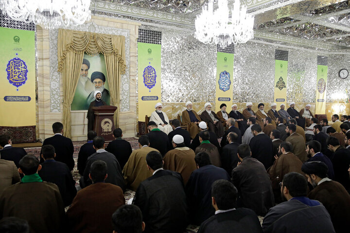 Photos: Turban-wearing ceremony held for Khorasan Seminary clerics held at Astan Quds Razavi