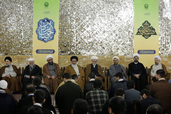 Photos: Turban-wearing ceremony held for Khorasan Seminary clerics held at Astan Quds Razavi