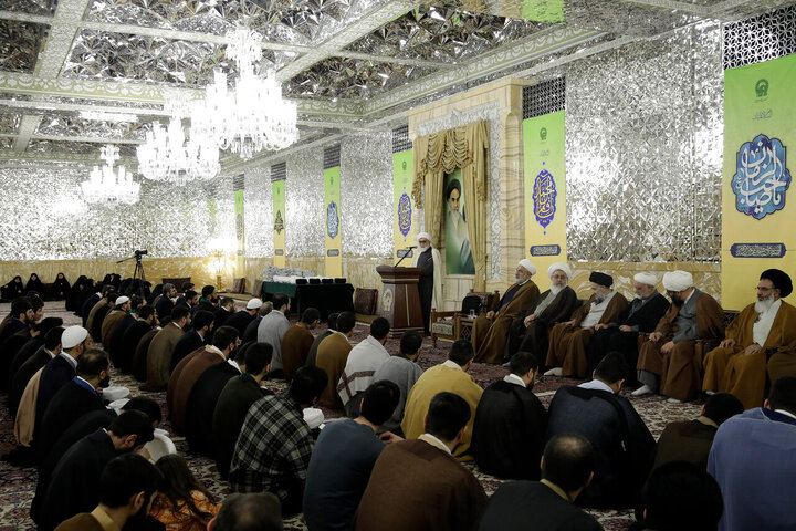 Photos: Turban-wearing ceremony held for Khorasan Seminary clerics held at Astan Quds Razavi