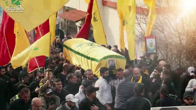 فيديو | تشييع  الشهيد عباس محمد نعمة "أبو الفضل"، في بلدة محرونة جنوب لبنان