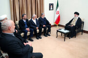 Photos: Imam Khamenei received SG of Palestinian Islamic Jihad Movement "Ziyad al-Nakhalah"